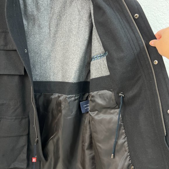 Chaps Men's Casual Coat Black Size 42 Reg - Picture 6 of 12